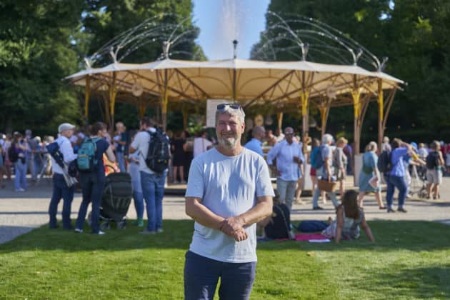 Vorpremiere zum Kleinen Fest in den Herrenhäuser Gärten unter der neuen künstlerischen Leitung von Casper de Vries - Herrenhäuser Gärten in Hannover am 09.07.24 © Ulrich Stamm