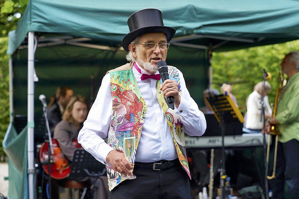 Harald Böhlmann - Der Mann mit dem Zylinder © Ulrich Stamm