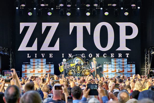 ZZ TOP beim Sommerfestival 2024 BEATS, BAND und BEACH in der Autostadt Wolfsburg am 13.07.2024 © Ulrich Stamm