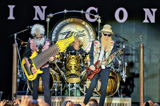 ZZ TOP beim Sommerfestival 2024 BEATS, BAND und BEACH in der Autostadt Wolfsburg am 13.07.2024 © Ulrich Stamm