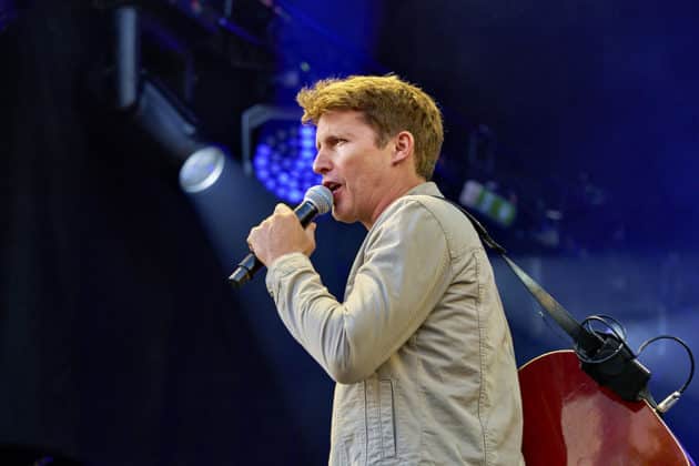 James Blunt spielt das finale Konzert des Sommerfestival 2024 in der Autostadt Wolfsburg am 4.August 2024 - Autostadt in Wolfsburg © Ulrich Stamm