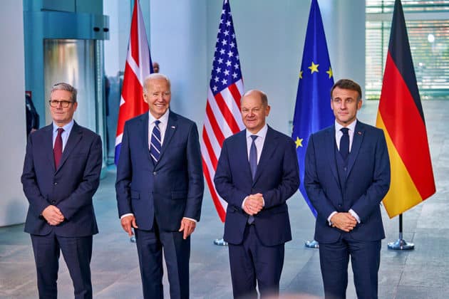 Besuch des Präsidenten der Vereinigten Staaten von Amerika, Joseph R. Biden Jr., 17. bis 18. Oktober 2024 in der Bundesrepublik Deutschland © Ulrich Stamm