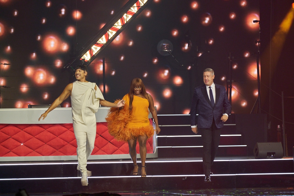 Die Jury- Let's dance - Die Show 2024 - ZAG Arena in Hannover am 15.11.2024 © Ulrich Stamm