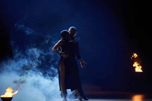 Gabriel Kelly und Malika Dzumaev- Let's dance - Die Show 2024 - ZAG Arena in Hannover am 15.11.2024 © Ulrich Stamm