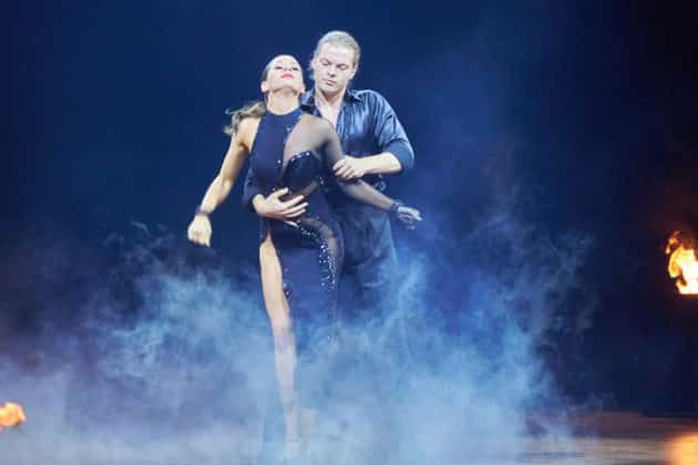 Gabriel Kelly und Malika Dzumaev- Let's dance - Die Show 2024 - ZAG Arena in Hannover am 15.11.2024 © Ulrich Stamm