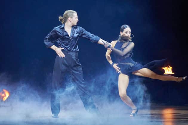 Gabriel Kelly und Malika Dzumaev- Let's dance - Die Show 2024 - ZAG Arena in Hannover am 15.11.2024 © Ulrich Stamm