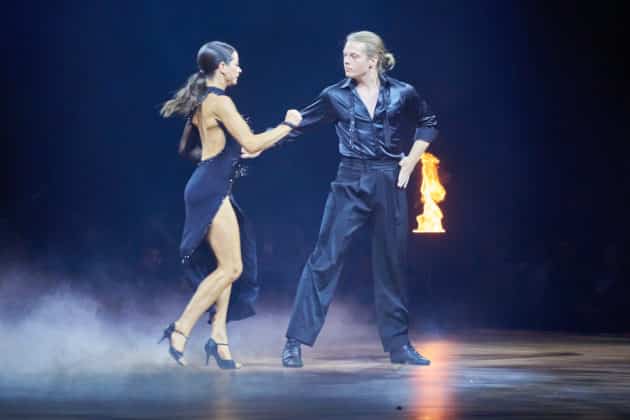 Gabriel Kelly und Malika Dzumaev- Let's dance - Die Show 2024 - ZAG Arena in Hannover am 15.11.2024 © Ulrich Stamm