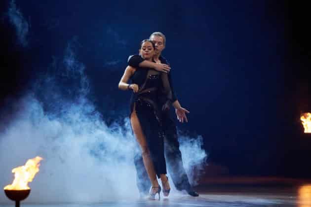 Gabriel Kelly und Malika Dzumaev- Let's dance - Die Show 2024 - ZAG Arena in Hannover am 15.11.2024 © Ulrich Stamm