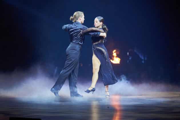 Gabriel Kelly und Malika Dzumaev- Let's dance - Die Show 2024 - ZAG Arena in Hannover am 15.11.2024 © Ulrich Stamm