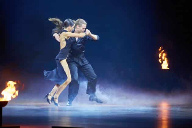 Gabriel Kelly und Malika Dzumaev- Let's dance - Die Show 2024 - ZAG Arena in Hannover am 15.11.2024 © Ulrich Stamm