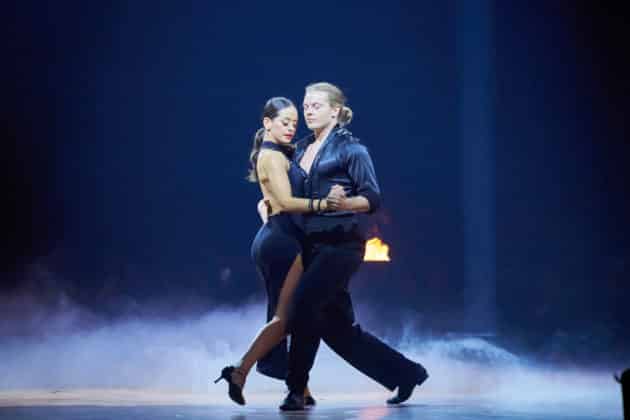 Gabriel Kelly und Malika Dzumaev- Let's dance - Die Show 2024 - ZAG Arena in Hannover am 15.11.2024 © Ulrich Stamm