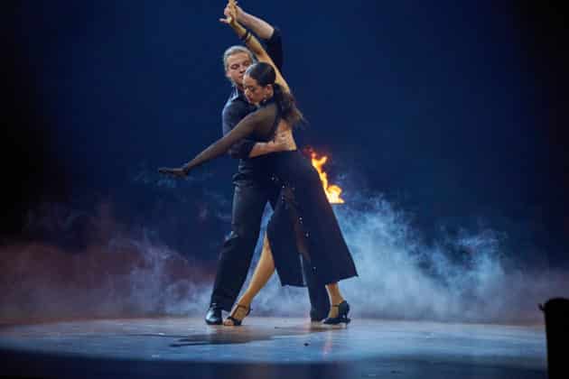 Gabriel Kelly und Malika Dzumaev- Let's dance - Die Show 2024 - ZAG Arena in Hannover am 15.11.2024 © Ulrich Stamm