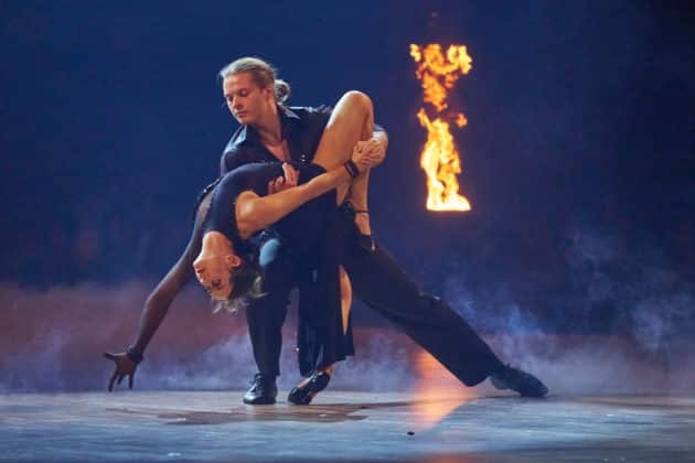 Gabriel Kelly und Malika Dzumaev- Let's dance - Die Show 2024 - ZAG Arena in Hannover am 15.11.2024 © Ulrich Stamm