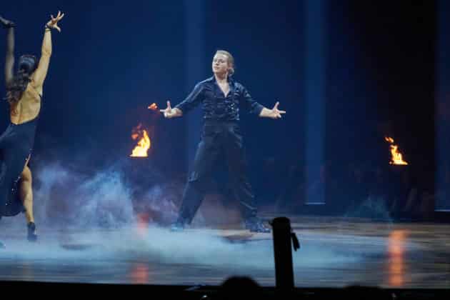 Gabriel Kelly und Malika Dzumaev- Let's dance - Die Show 2024 - ZAG Arena in Hannover am 15.11.2024 © Ulrich Stamm