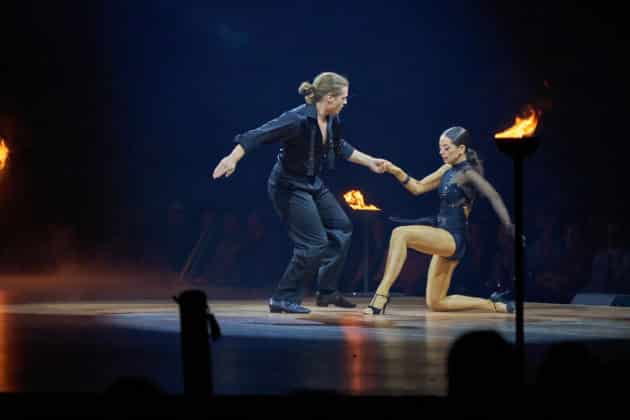 Gabriel Kelly und Malika Dzumaev- Let's dance - Die Show 2024 - ZAG Arena in Hannover am 15.11.2024 © Ulrich Stamm