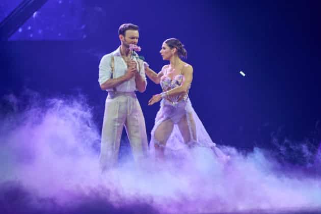 Jana Wosnitza und Vadim Garbuzow - Let's dance - Die Show 2024 - ZAG Arena in Hannover am 15.11.2024 © Ulrich Stamm
