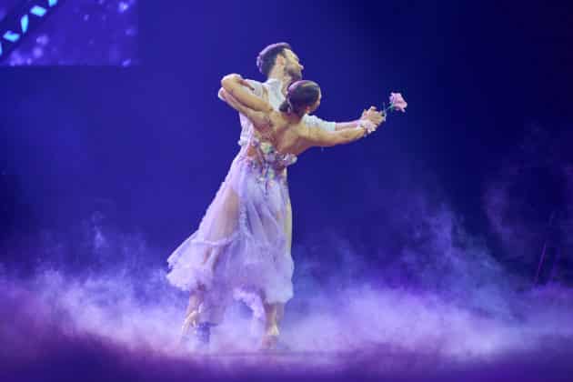 Jana Wosnitza und Vadim Garbuzow - Let's dance - Die Show 2024 - ZAG Arena in Hannover am 15.11.2024 © Ulrich Stamm