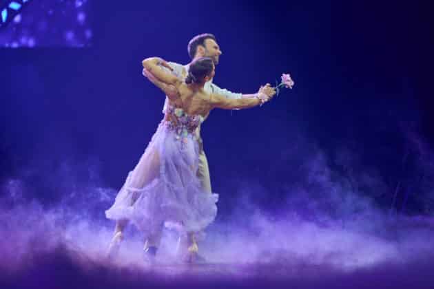 Jana Wosnitza und Vadim Garbuzow - Let's dance - Die Show 2024 - ZAG Arena in Hannover am 15.11.2024 © Ulrich Stamm