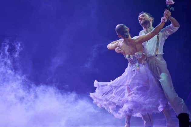 Jana Wosnitza und Vadim Garbuzow - Let's dance - Die Show 2024 - ZAG Arena in Hannover am 15.11.2024 © Ulrich Stamm