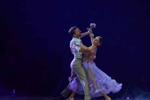 Jana Wosnitza und Vadim Garbuzow - Let's dance - Die Show 2024 - ZAG Arena in Hannover am 15.11.2024 © Ulrich Stamm