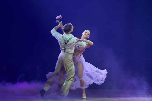Jana Wosnitza und Vadim Garbuzow - Let's dance - Die Show 2024 - ZAG Arena in Hannover am 15.11.2024 © Ulrich Stamm