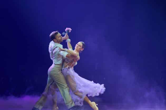 Jana Wosnitza und Vadim Garbuzow - Let's dance - Die Show 2024 - ZAG Arena in Hannover am 15.11.2024 © Ulrich Stamm