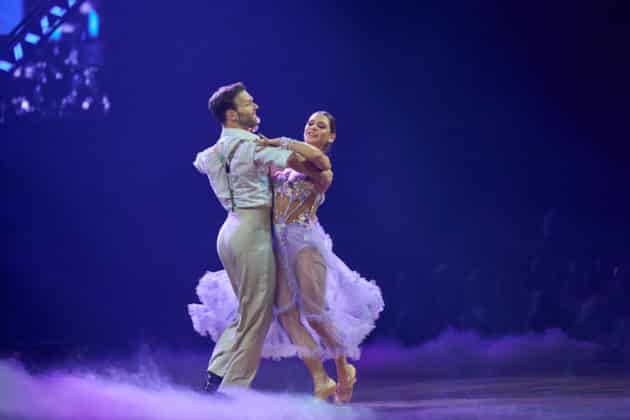 Jana Wosnitza und Vadim Garbuzow - Let's dance - Die Show 2024 - ZAG Arena in Hannover am 15.11.2024 © Ulrich Stamm