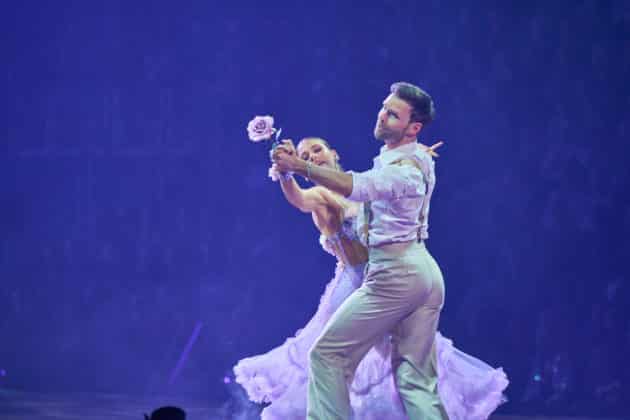 Jana Wosnitza und Vadim Garbuzow - Let's dance - Die Show 2024 - ZAG Arena in Hannover am 15.11.2024 © Ulrich Stamm