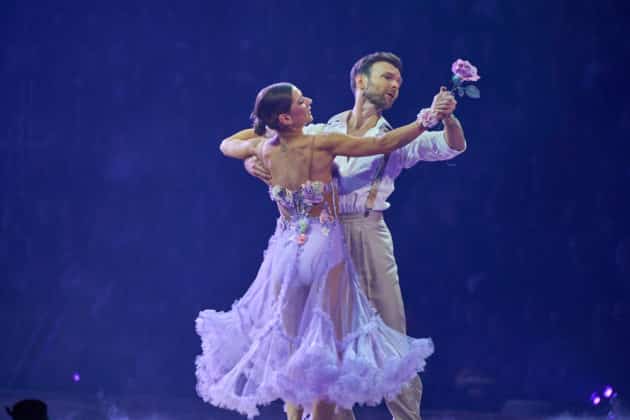 Jana Wosnitza und Vadim Garbuzow - Let's dance - Die Show 2024 - ZAG Arena in Hannover am 15.11.2024 © Ulrich Stamm
