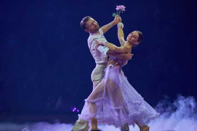 Jana Wosnitza und Vadim Garbuzow - Let's dance - Die Show 2024 - ZAG Arena in Hannover am 15.11.2024 © Ulrich Stamm