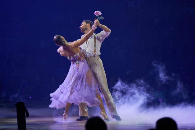 Jana Wosnitza und Vadim Garbuzow - Let's dance - Die Show 2024 - ZAG Arena in Hannover am 15.11.2024 © Ulrich Stamm