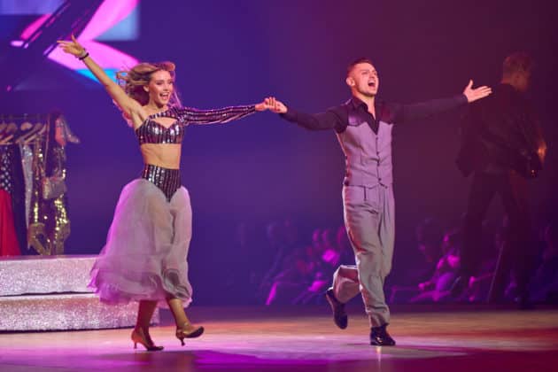 Lina Larissa Strahl und Zsolt Sándor Cseke - Let's dance - Die Show 2024 - ZAG Arena in Hannover am 15.11.2024 © Ulrich Stamm