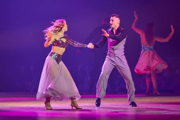Lina Larissa Strahl und Zsolt Sándor Cseke - Let's dance - Die Show 2024 - ZAG Arena in Hannover am 15.11.2024 © Ulrich Stamm