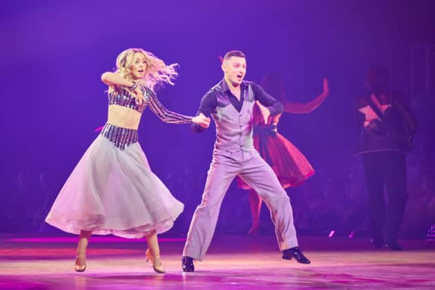 Lina Larissa Strahl und Zsolt Sándor Cseke - Let's dance - Die Show 2024 - ZAG Arena in Hannover am 15.11.2024 © Ulrich Stamm