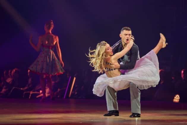 Lina Larissa Strahl und Zsolt Sándor Cseke - Let's dance - Die Show 2024 - ZAG Arena in Hannover am 15.11.2024 © Ulrich Stamm