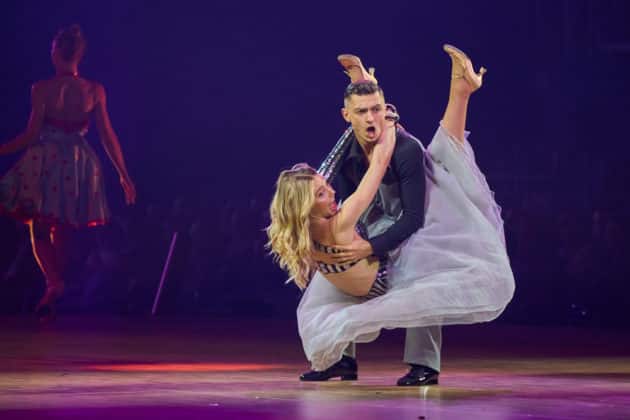 Lina Larissa Strahl und Zsolt Sándor Cseke - Let's dance - Die Show 2024 - ZAG Arena in Hannover am 15.11.2024 © Ulrich Stamm