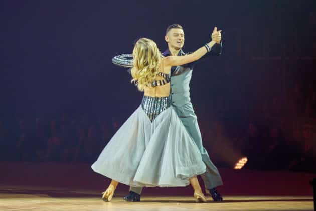 Lina Larissa Strahl und Zsolt Sándor Cseke - Let's dance - Die Show 2024 - ZAG Arena in Hannover am 15.11.2024 © Ulrich Stamm