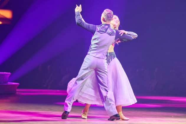 Lina Larissa Strahl und Zsolt Sándor Cseke - Let's dance - Die Show 2024 - ZAG Arena in Hannover am 15.11.2024 © Ulrich Stamm