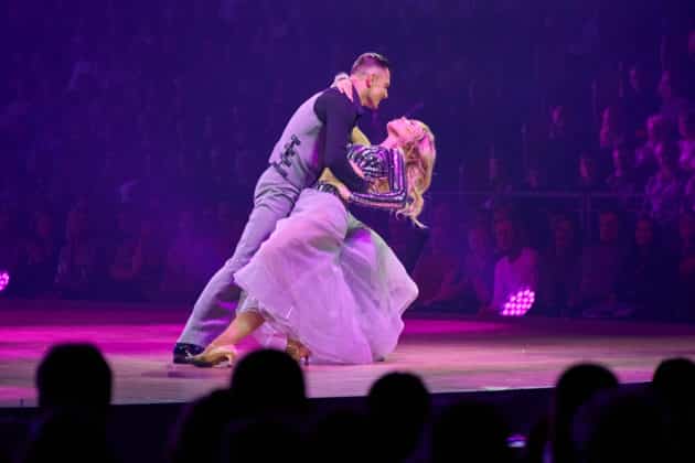 Lina Larissa Strahl und Zsolt Sándor Cseke - Let's dance - Die Show 2024 - ZAG Arena in Hannover am 15.11.2024 © Ulrich Stamm