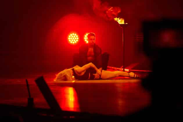 René Casselly und Kathrin Menzinger - Let's dance - Die Show 2024 - ZAG Arena in Hannover am 15.11.2024 © Ulrich Stamm