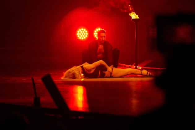 René Casselly und Kathrin Menzinger - Let's dance - Die Show 2024 - ZAG Arena in Hannover am 15.11.2024 © Ulrich Stamm