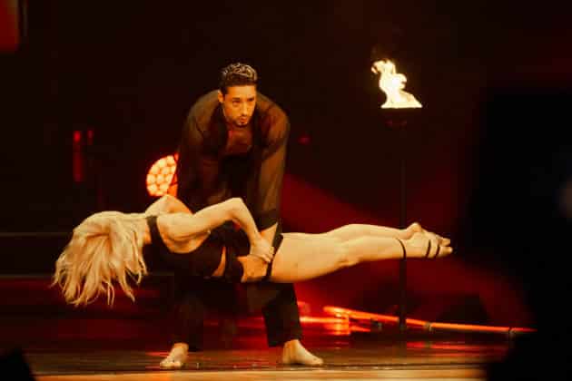 René Casselly und Kathrin Menzinger - Let's dance - Die Show 2024 - ZAG Arena in Hannover am 15.11.2024 © Ulrich Stamm