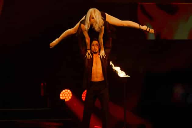 René Casselly und Kathrin Menzinger - Let's dance - Die Show 2024 - ZAG Arena in Hannover am 15.11.2024 © Ulrich Stamm