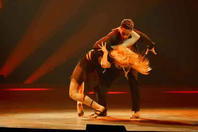René Casselly und Kathrin Menzinger - Let's dance - Die Show 2024 - ZAG Arena in Hannover am 15.11.2024 © Ulrich Stamm