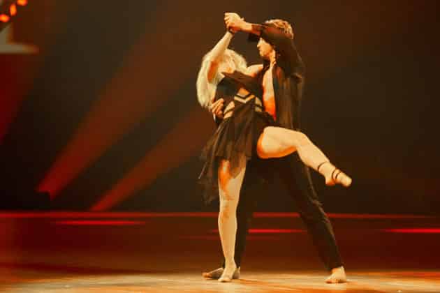 René Casselly und Kathrin Menzinger - Let's dance - Die Show 2024 - ZAG Arena in Hannover am 15.11.2024 © Ulrich Stamm
