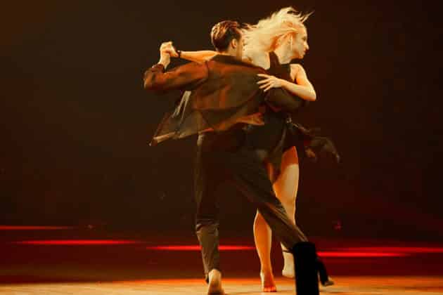 René Casselly und Kathrin Menzinger - Let's dance - Die Show 2024 - ZAG Arena in Hannover am 15.11.2024 © Ulrich Stamm