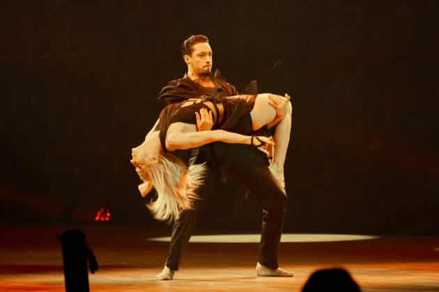 René Casselly und Kathrin Menzinger - Let's dance - Die Show 2024 - ZAG Arena in Hannover am 15.11.2024 © Ulrich Stamm