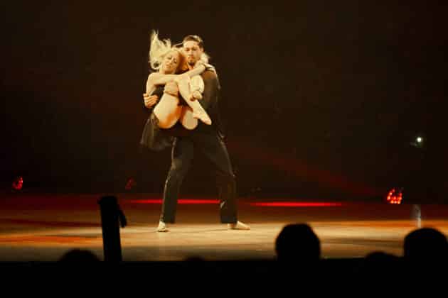 René Casselly und Kathrin Menzinger - Let's dance - Die Show 2024 - ZAG Arena in Hannover am 15.11.2024 © Ulrich Stamm