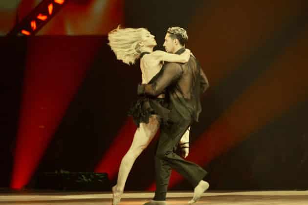 René Casselly und Kathrin Menzinger - Let's dance - Die Show 2024 - ZAG Arena in Hannover am 15.11.2024 © Ulrich Stamm