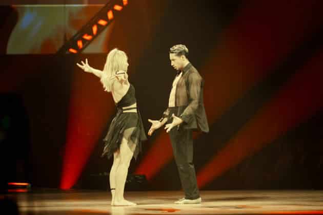 René Casselly und Kathrin Menzinger - Let's dance - Die Show 2024 - ZAG Arena in Hannover am 15.11.2024 © Ulrich Stamm